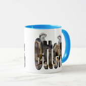 Otter- und Otters-Logo Tasse (VorderseiteRechts)