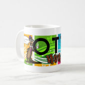 Otter-Unsinns-Tasse Kaffeetasse (Vorderseite Links)