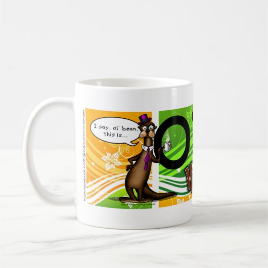 Otter-Unsinns-Tasse Kaffeetasse (Links)