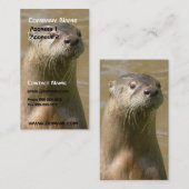 Otter-Visitenkarte Visitenkarte (Vorne/Hinten)
