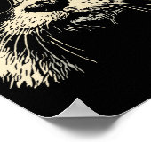 Otter Wearing Sungles Graphic Otter Shirt Men Wome Poster (Ecke)