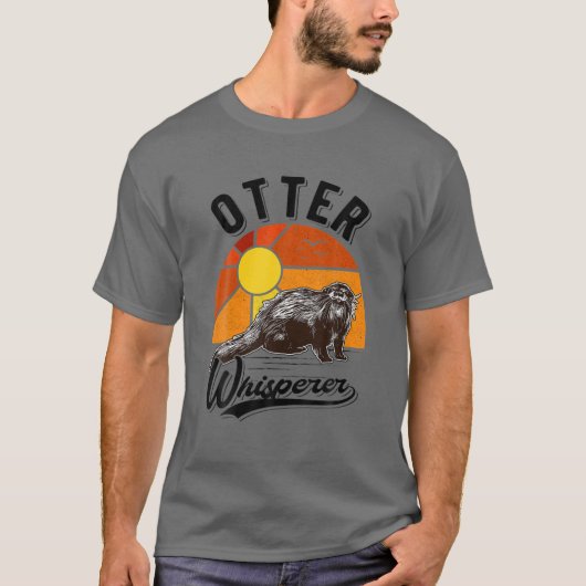 Otter Whisperer Otter T-Shirt (Vorderseite)