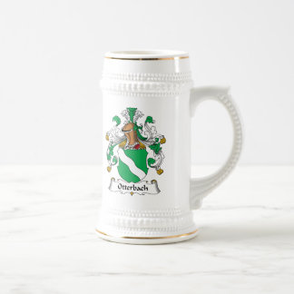 Otterbach Familienwappen Bierglas