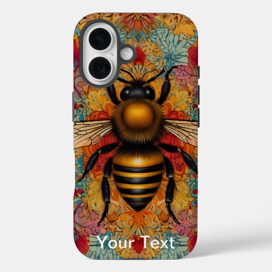 OtterBox Bee Patten Design Case-Mate iPhone Hülle (Rückseite)