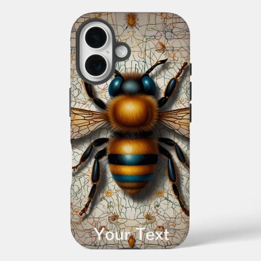 OtterBox-Bienendesign Case-Mate iPhone Hülle (Rückseite)