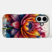 OtterBox-Blume Wasserfarbe Case-Mate iPhone Hülle (Rückseite (Horizontal))