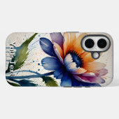 OtterBox-Blume Wasserfarbe Case-Mate iPhone Hülle (Rückseite (Horizontal))