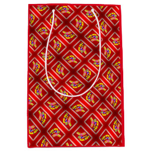 Otterbox Case PIPES DESIGN FARBE RED PLUS STRIPES Mittlere Geschenktüte