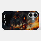 Otterbox Inferno Zombie Skull Höllenflame Case-Mate iPhone Hülle (Rückseite (Horizontal))