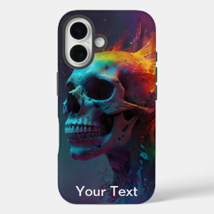 Otterbox Inferno Zombie Skull Höllenflame iPhone 16 Hülle