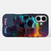 Otterbox Inferno Zombie Skull Höllenflame Case-Mate iPhone Hülle (Rückseite (Horizontal))