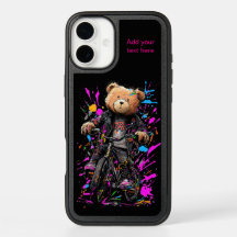 OtterBox: Lebendiger Graffiti-Stil Teddybär-Kunst