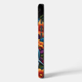 OtterBox Shark Blume Wasserfarbe Case-Mate iPhone Hülle (Rückseite / Links)