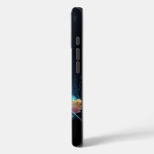 OtterBox Shark Blume Wasserfarbe Case-Mate iPhone Hülle (Rückseite / Links)