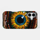 OtterBox Sonnenblumen Augendesign Patten iPhone 16 Hülle (Rückseite (Horizontal))