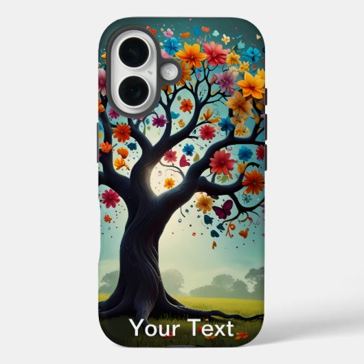 Otterbox Space Blume bläst Natur und Wildnis Case-Mate iPhone Hülle (Rückseite)