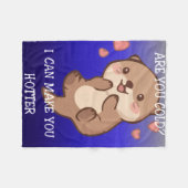 Otterdecke Fleecedecke (Vorderseite (Horizontal))