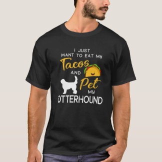 Otterhound Dog Tacos Lover Eigentümer Christmas Bi T-Shirt