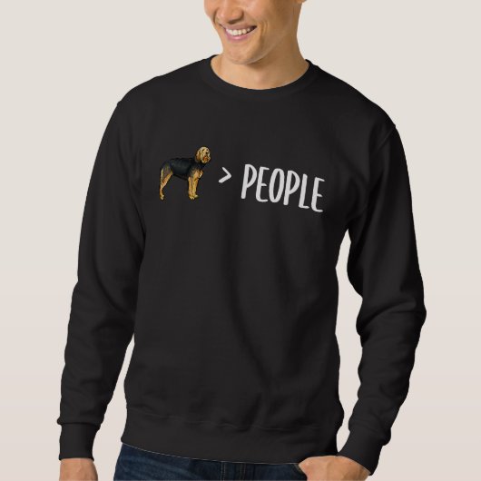Otterhound Dogs Are Greater Than People Sweatshirt (Vorderseite)