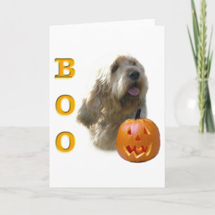 Otterhound Halloween BOO Karte