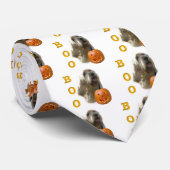 Otterhound Halloween BOO Krawatte (Gerollt)
