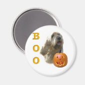 Otterhound Halloween BOO Magnet (Vorderseite/Rückseite)