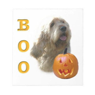 Otterhound Halloween BOO Notizblock