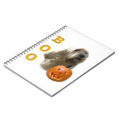 Otterhound Halloween BOO Notizblock (Linke Seite)