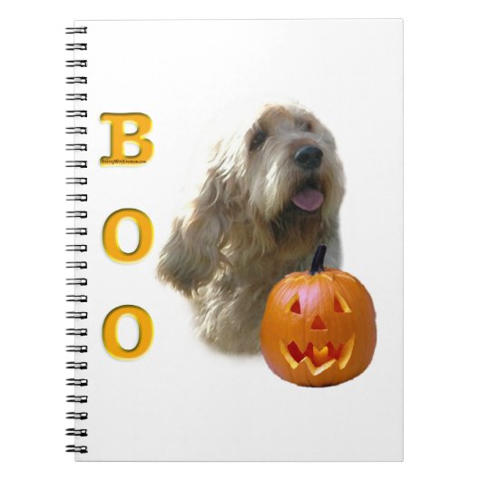 Otterhound Halloween BOO Notizblock (Vorderseite)
