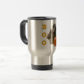 Otterhound Halloween BOO Reisebecher (Vorderseite Links)