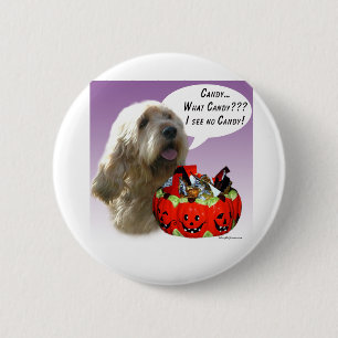 Otterhound Halloween Candy Button