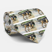 Otterhound Krawatte (Gerollt)