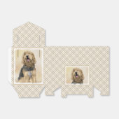 Otterhound-Malerei - Niedliche Original Hunde-Kuns Geschenkschachtel (Ungefaltet)