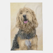 Otterhound-Malerei - Niedliche Original Hunde-Kuns Geschirrtuch (Vertikal)