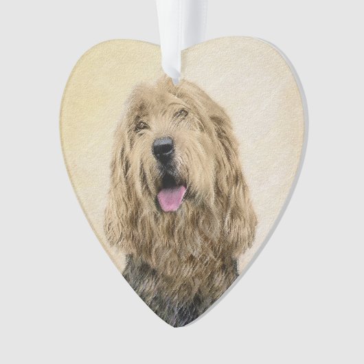 Otterhound-Malerei - Niedliche Original Hunde-Kuns Ornament (Vorderseite)