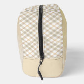 Otterhound Malerei Schwarz und Tan Original Hunde Waschbeutel (Rechts)