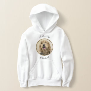 Otterhound-Malerei - Süße originelle Hundekunst Hoodie