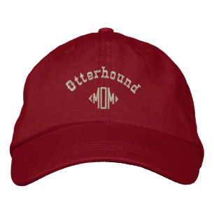 Otterhound-Mama-Geschenke Bestickte Baseballkappe