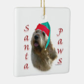 Otterhound Santa Paws Keramikornament (Rechts)