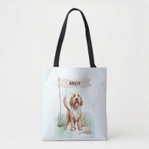 Otterhound Wasserfarbe Personalisierter Hund
