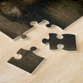 Otterhound-Welpen-Weihnachtsbild Puzzle (Seite)