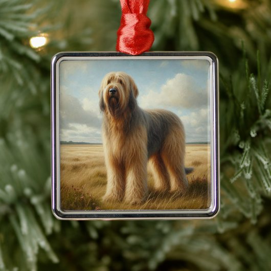 Otterhund Ornament Aus Metall (Baum)