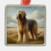 Otterhund Ornament Aus Metall (Vorne)