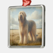 Otterhund Ornament Aus Metall (Links)