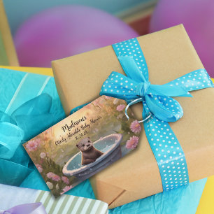 Otterliebstes Babyshower-Magnet Geschenkanhänger