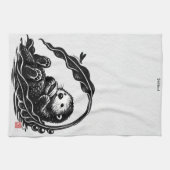 OTTERLY CONTENT • StillWood • Seeotter Geschirrtuch (Horizontal)