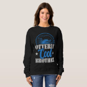 Otterly cool brother siblings day otter sweatshirt (Vorne ganz)