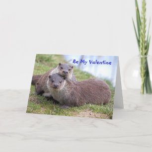 Otterly in Love Card - Valentine Feiertagskarte