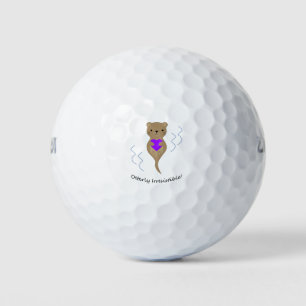 Otterly Irresistible Otter Golfball