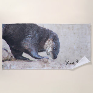 Otterly Sleek Strandtuch